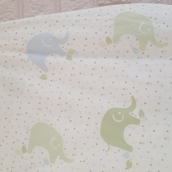 Pottery Barn Kids Other Pottery Barn Kids Elephant Crib Sheet